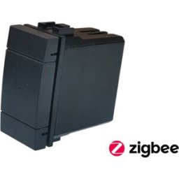 Ettroit Deviatore Smart Zigbee Tuya Compatibile Bticino Living Nero- Lnzb0801