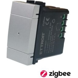 Ettroit Deviatore Smart Zigbee Tuya 230v Grigio Compatibile Bticino Living - Lgzb0801