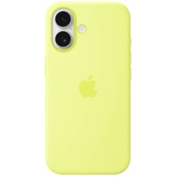 Apple Custodia MagSafe in silicone per iPhone 17 - Giallo neon