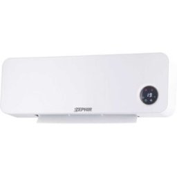 Zephir TERMOVENTILATORE CERAMICO DA PARETE ZMW3023B 1000/2000 W CON TELECOMANDO E TIMER 8H