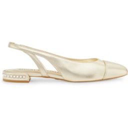 Stuart Weitzman Crystal Slingback - Donna Light Gold 36