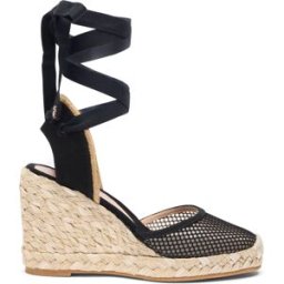 Stuart Weitzman Marguerita - Donna Black/black/natural 38.5