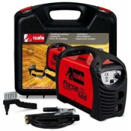 Telwin Force 145 - Saldatrice Inverter (MMA) + Valigetta, corrente continua (DC)