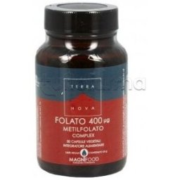 Terranova Folato Integratore Ricostituente 50 Capsule