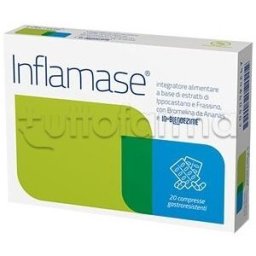 Aesculapius Farmaceutici Inflamase Per Microcircolo E Drenaggio 20 Compresse Gastroresistenti
