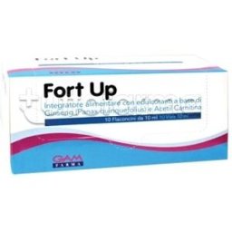 Gam Farma Fort Up Per Energia E Vitalità 10 Flaconcini Da 10ml
