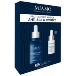 Miamo Protocollo Antiox Siero Gf5 Glutathione 30 Ml + Siero Aging Defense 10 Ml