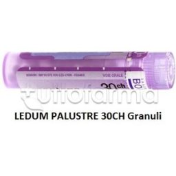 Boiron Ledum Palustre 30ch Granuli Omeopatici Tubo Da 4gr