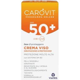 Carovit Crema Viso Solare Spf 50+ 50ml