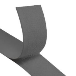 VELCRO NASTRO 20mm - LUNGHEZZA 1,5mt - COLORE NERO