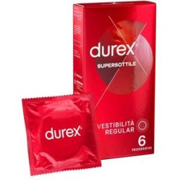 RECKITT BENCKISER H.(IT.) SpA Durex Contatto Comfort Profilattici Ultra Sottili Lubrificati Easy-On 6 Pezzi