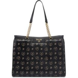 Borsa a doppio manico Heritage Re-Edition NERO/NERO, one_size, Pollini one_size