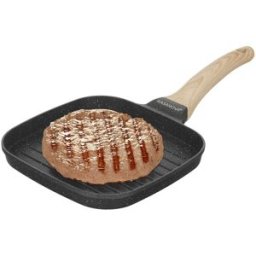 KASANOVA Bistecchiera grill 20x20 cm Mini Mania grigio