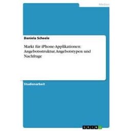 Markt für iPhone-Applikationen: Angebotsstruktur, Angebotstypen und Nachfrage