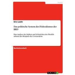 Das politische System des Föderalismus der BRD