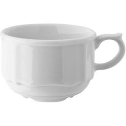 Vega Tazzina caffè Amely impilabile ; 100 ml, 7x4.5 cm (ØxH); bianco; rotonda; 6 pz. / Pacco
