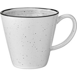Vega Tazzina caffè Fungio ; 100 ml, 6x5.5 cm (ØxH); bianco/nero; rotonda; 6 pz. / Pacco