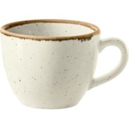 Vega Tazzina da caffè Sidina ; 80 ml, 6.5x5 cm (ØxH); beige; rotonda; 6 pz. / Pacco