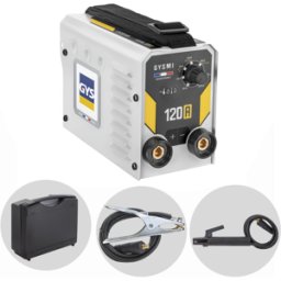 Gys Gysmi 120A - Saldatrice Inverter (MMA) - Kit valigetta - Corrente continua (DC)