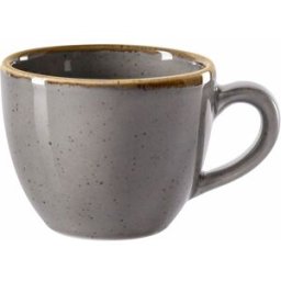 Vega Tazzina da caffè Sidina ; 80 ml, 6.5x5 cm (ØxH); grigio; rotonda; 6 pz. / Pacco