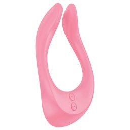 Satisfyer Endless Joy - vibratore per coppia ricaricabile - rosa