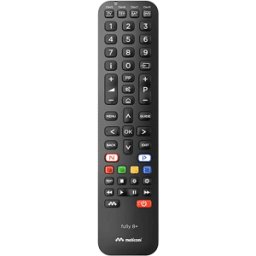 Meliconi FULLY 8+, telecomando universale 8 in 1, compatibile con TV, Decoder, SKY, Blu-ray / DVD ed altro