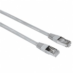 Hama Cavo rete Patch 8p8c M (RJ 45)/8p8c 45), 10 metri, CAT 5e, UTP, grigio