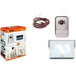 BTicino KIT VIDEOCITOFONO MONO/BI FAMILIARE BIANCO MONITOR 7'' 2 FILI