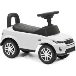 Tu Giochi - Land Rover Discovery Ride-On Cavalcabile Bianca con Musica 12+ Mesi
