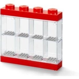 Lego Espositore per 8 minifigure - Rosso
