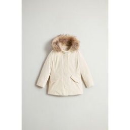 Woolrich Arctic Parka da bambina con pelliccia removibile Bianco Taglia 12
