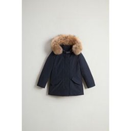 Woolrich Arctic Parka da bambina con pelliccia removibile Blu Taglia 6
