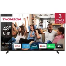 Thomson Q70 Smart Tv 43`` 4k Ultra Hd Led Google Tv Wi-Fi Hdr10 Nero 43ug4s14