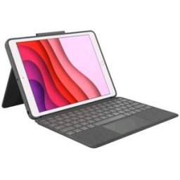 Logitech Combo Touch Custodia Tastiera Con Trackpad Apple Smart Connector Per Apple Ipad 10.2 (7^ Generazione) Ipad Air 10.5 Ipad Pro 10.5 Layout Italiano Grafite