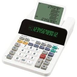 Sharp El-1501 Calcolatrice Da Tavolo Con Display A 12 Cifre 5 Righe Bianco