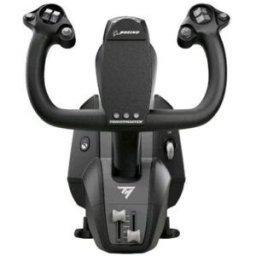 Thrustmaster Tca Yoke Boeing Edition Simulatore Di Volo Struttura 100% In Metallo Jack Microfono Per Cuffie Xbox E Pc Licenza Ufficiale Boeing Grey
