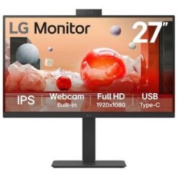LG Monitor 27ba850 27`` Led Ips 100hz 16:9 Full Hd 5ms 250 Cdm Webcam Pivot Usb-C Dock Dp-Hdmi Multimediale