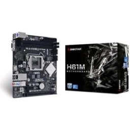 Biostar H61mhv3 Scheda Madre Intel Lga 1155 H61 Socket H2 2xddr3 Vga Hdmi Pcie 4xsata Micro-Atx