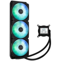 Asus Prime Lc 360 Argb Lcd Cpu Liquid Cooler Intel 1851/1700/1200 Amd Am5/am4