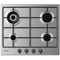 Candy Chw6br4wtx Piano Cottura A Gas Da Incasso 4 Fuochi Inox