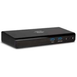 Hamlet Hdocks300 Docking Station Usb 3.0 Dvi Hdmi 6xusb Lan Audio 2.1 Colore Nero