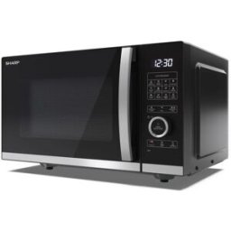 Sharp Yc-Qg254ae-B Forno A Microonde 25lt Con Grill 1000w Nero