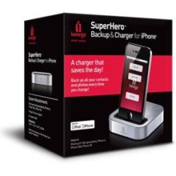 Iomega Superhero Unita` Di Ricarica E Backup Per Iphone