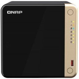 Qnap Ts-464-8g Nas 4 Bay Intel Celeron N5095 2.9ghz Ram 8gb Sata Iii Dischi Supportati Hdd-Ssd 2.5 3.5 M.2 Raid 0, 1, 5, 6, 10, Jbod - 2.5 Gigabit Ethernet Usb