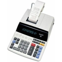 Sharp El-2607v Calcolatrice Scrivente Con Rotolo Da Tavolo 12 Cifre Spegnimento Automatico Nero Bianco