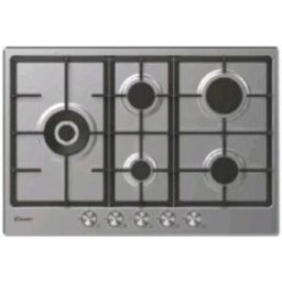 Candy Chg7wl4wtx Piano Cottura A Gas 5 Fuochi Piano In Acciaio