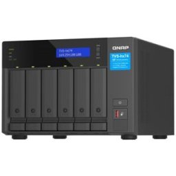 Qnap Tvs-H674-I5-32g Nas 2 Slot I5-12400 2.5ghz Ram 32gb Lan 2.5 Giga Raid 1, 5, 6, 10, 50, Jbod