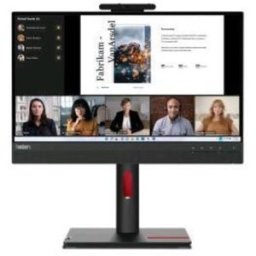Lenovo Thinkcentre Tiny-In-One 21.5 Led Full Hd Ips 16:9 250 Cd/mq 6 Ms 1000:1 60hz Web Cam Altoparlanti Usb 3.2 Gen 1 1 X Hdmi 1 X Displayport Rosso Nero
