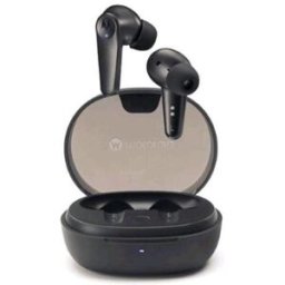 Motorola Moto Buds 600 Auricolari Wireless Noise Canceling Tecnologia Snapdragon Sound 6 Microfoni Controllo Tattile Chimate E Musica Custodia Di Ricarica Wireless Usb-C Black