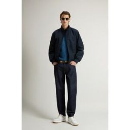 Woolrich uomo Bomber Cruiser in Light Ramar Blu Taglia L